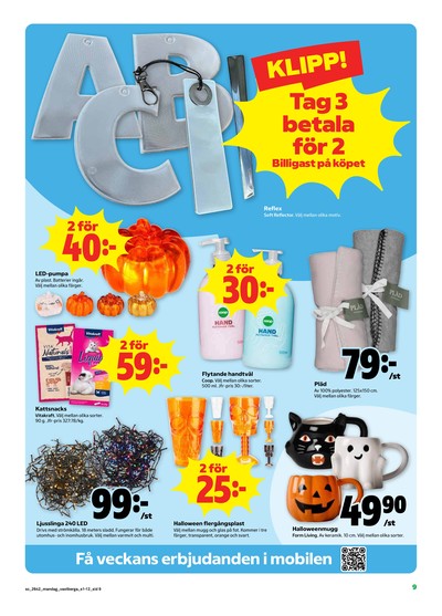 Stora Coop reklamblad i vecka 42 sida 9