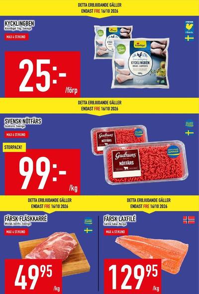 MatDax reklamblad i vecka 42 sida 4