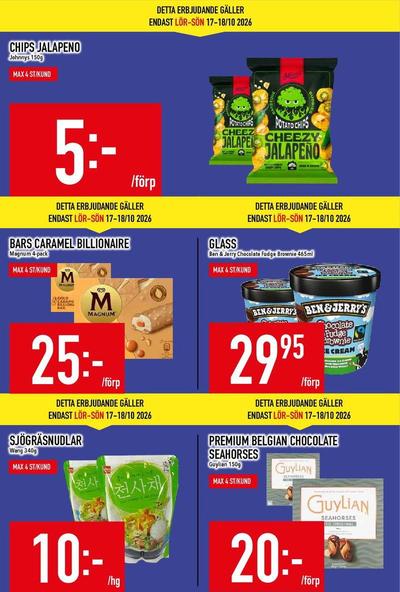 MatDax reklamblad i vecka 42 sida 6