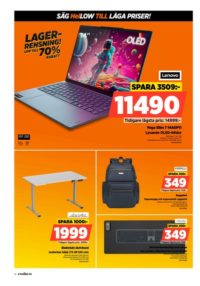 Power reklamblad i vecka 42 sida 14