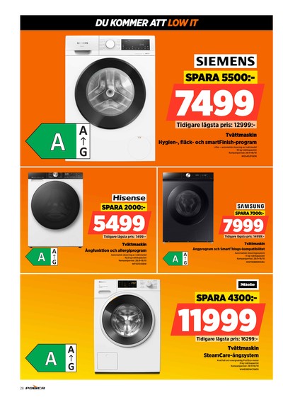 Power reklamblad i vecka 42 sida 28