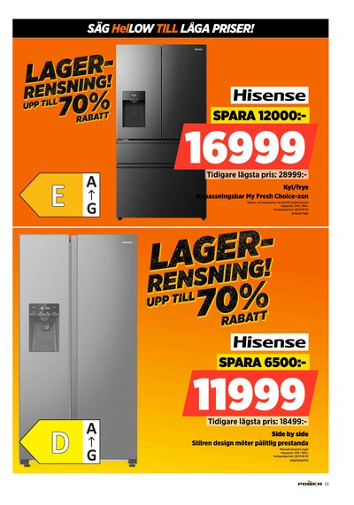 Power reklamblad i vecka 42 sida 33