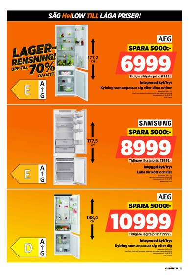 Power reklamblad i vecka 42 sida 35
