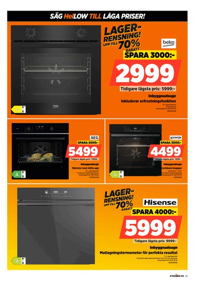 Power reklamblad i vecka 42 sida 43