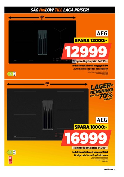 Power reklamblad i vecka 42 sida 45