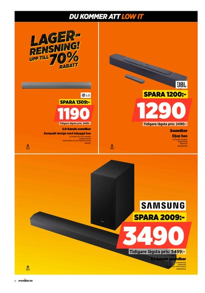 Power reklamblad i vecka 42 sida 6