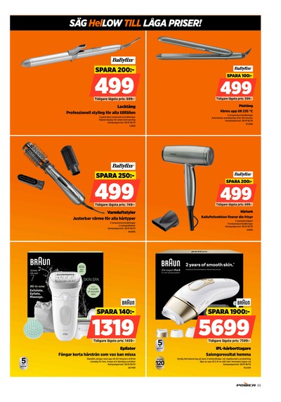 Power reklamblad i vecka 42 sida 65