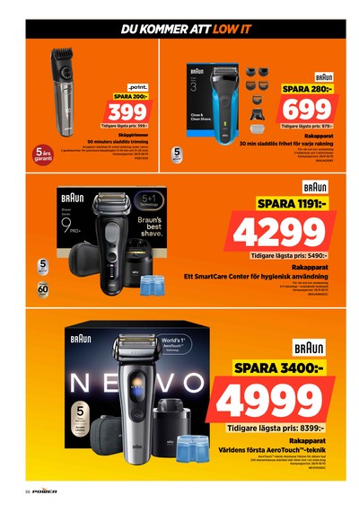 Power reklamblad i vecka 42 sida 66