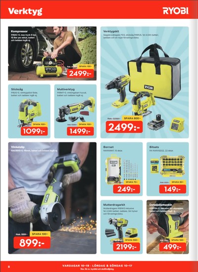 Bo Ohlsson reklamblad i vecka 42 sida 8