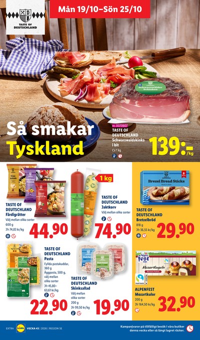 Lidl reklamblad i vecka 43 sida 13