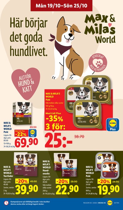 Lidl reklamblad i vecka 43 sida 14