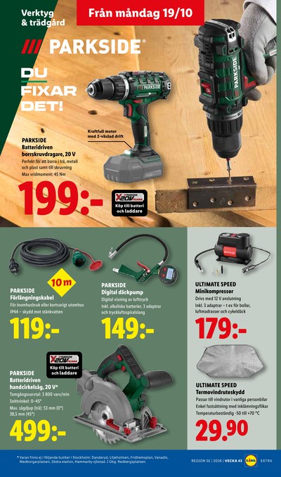 Lidl reklamblad i vecka 43 sida 19