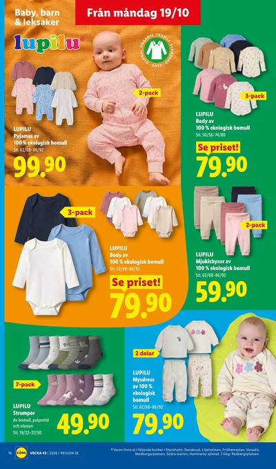 Lidl reklamblad i vecka 43 sida 20