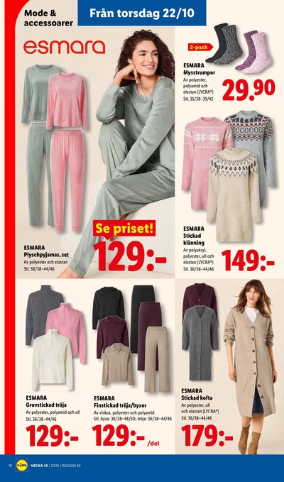 Lidl reklamblad i vecka 43 sida 22