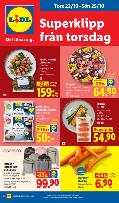 Lidl reklamblad i vecka 43 sida 29
