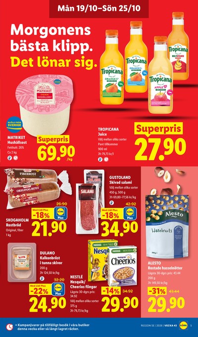 Lidl reklamblad i vecka 43 sida 5