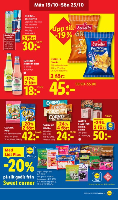 Lidl reklamblad i vecka 43 sida 7