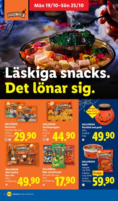 Lidl reklamblad i vecka 43 sida 10