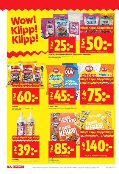 ICA Kvantum reklamblad i vecka 43 sida 2