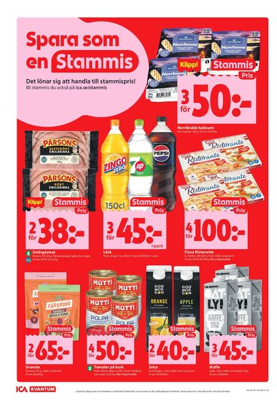 ICA Kvantum reklamblad i vecka 43 sida 6