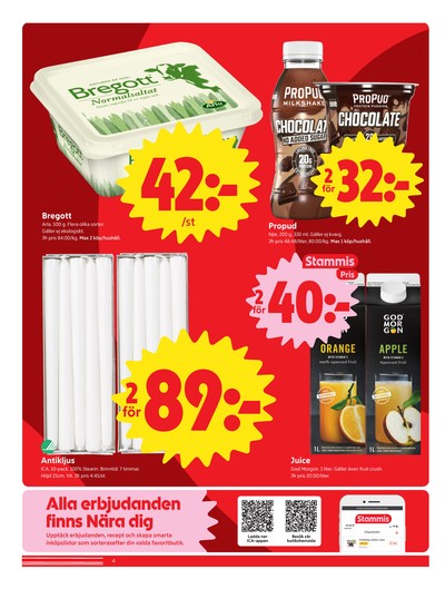 ICA Nära reklamblad i vecka 43 sida 4