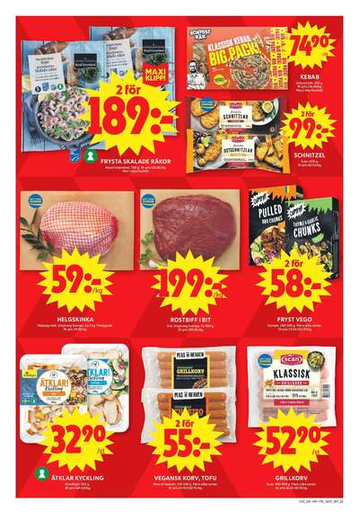 ICA Maxi reklamblad i vecka 43 sida 2