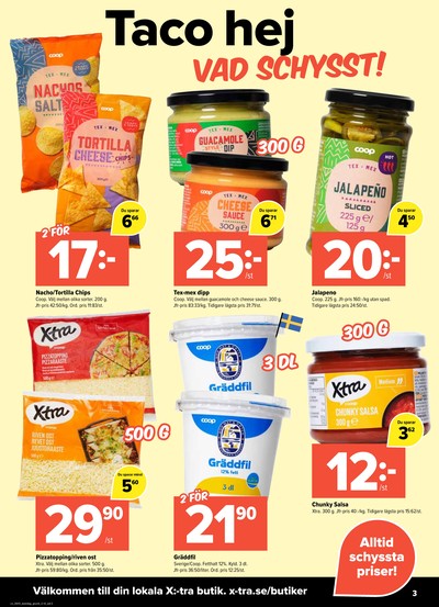 X:-tra reklamblad i vecka 43 sida 3