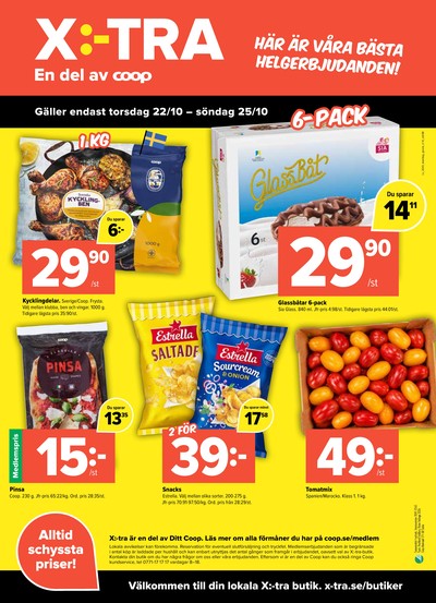 X:-tra reklamblad i vecka 43 sida 8