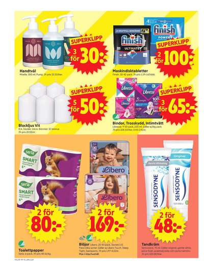 ICA Supermarket reklamblad i vecka 43 sida 12