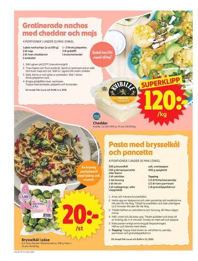 ICA Supermarket reklamblad i vecka 43 sida 6