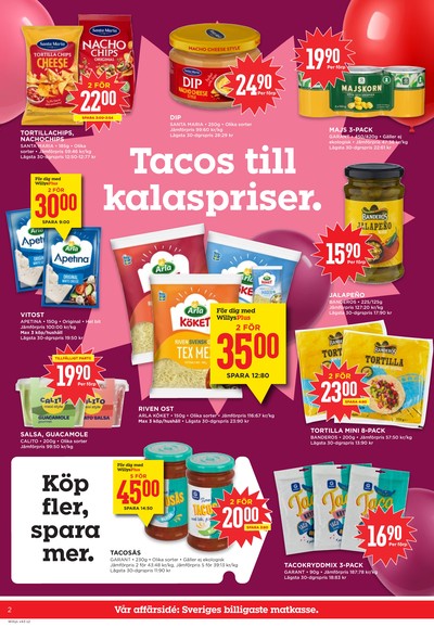 WILLY:S reklamblad i vecka 43 sida 2