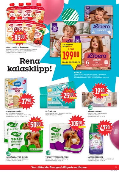 WILLY:S reklamblad i vecka 43 sida 11