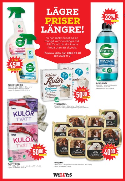 WILLY:S reklamblad i vecka 43 sida 13