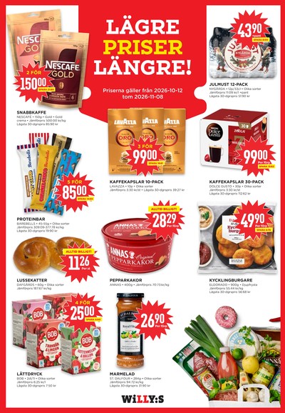 WILLY:S reklamblad i vecka 43 sida 16