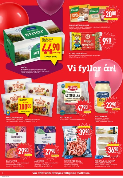 WILLY:S reklamblad i vecka 43 sida 8