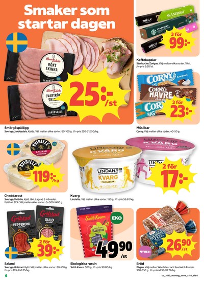 Coop reklamblad i vecka 43 sida 6
