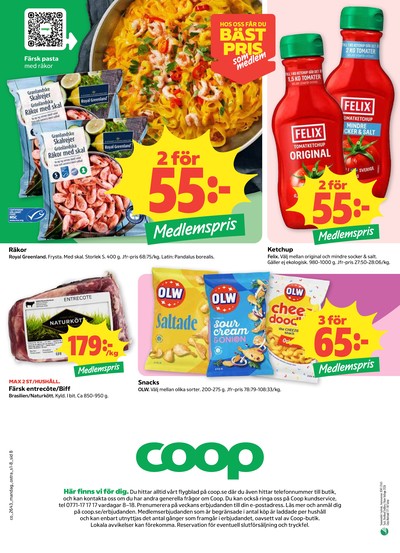 Coop reklamblad i vecka 43 sida 8