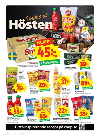 Stora Coop reklamblad i vecka 43 sida 5