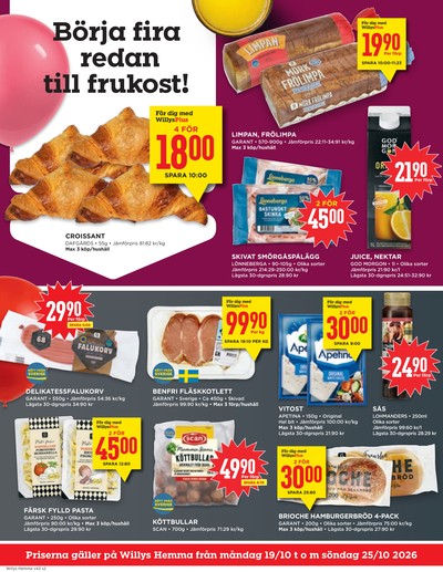 WILLY:S hemma reklamblad i vecka 43 sida 2