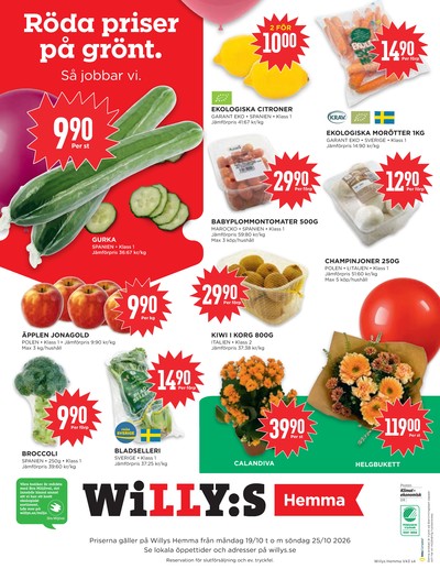 WILLY:S hemma reklamblad i vecka 43 sida 4