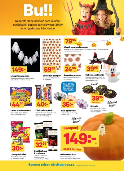 City Gross reklamblad i vecka 43 sida 12