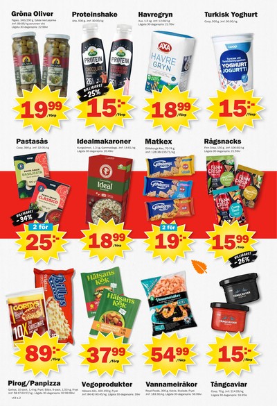 Pekås reklamblad i vecka 43 sida 2
