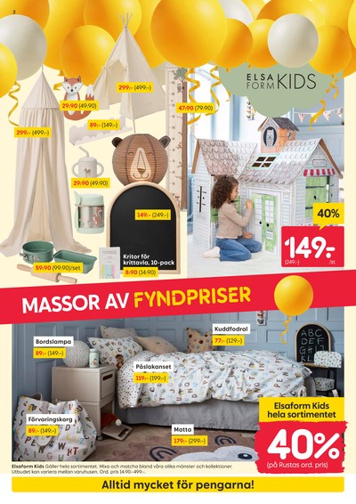 Rusta reklamblad i vecka 43 sida 2