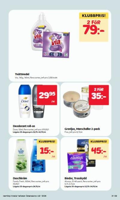 Östenssons reklamblad i vecka 43 sida 21