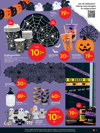 Dollarstore reklamblad i vecka 43 sida 3