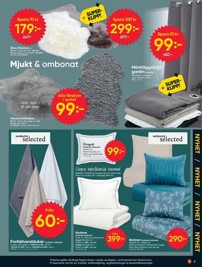 Dollarstore reklamblad i vecka 43 sida 5