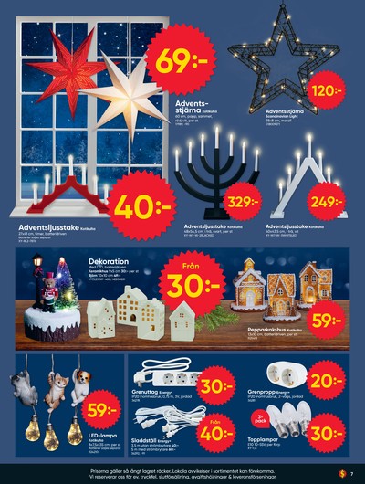 Dollarstore reklamblad i vecka 43 sida 7