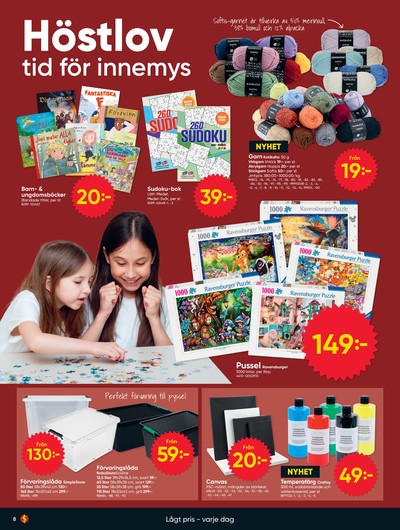 Dollarstore reklamblad i vecka 43 sida 8