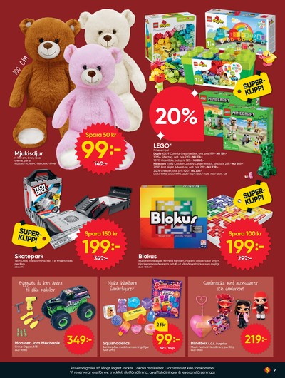 Dollarstore reklamblad i vecka 43 sida 9
