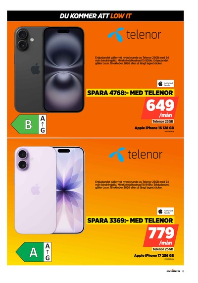 Power reklamblad i vecka 43 sida 13